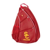 USC Trojans SC Interlock PU Leather Sports Bag